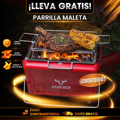BARRIL ASADOR + MALETA ASADOR (OBSEQUIO)