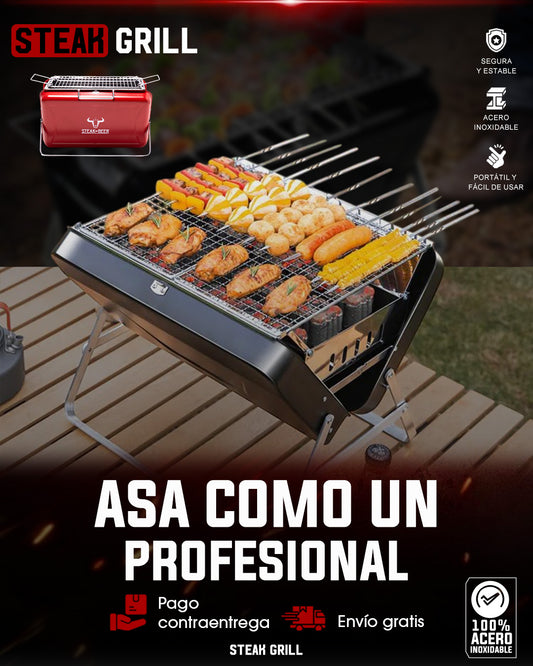 Maleta Asador 2 en 1