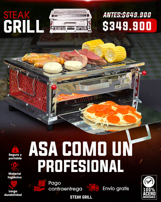 Parrilla 3 niveles